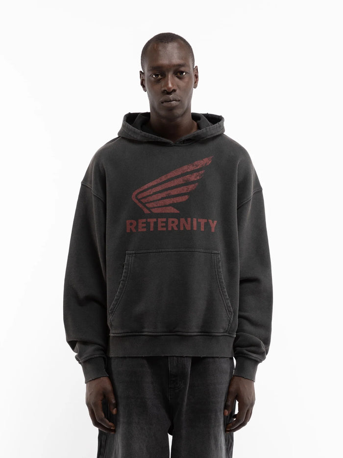 Aèro Hoodie | Washed Black