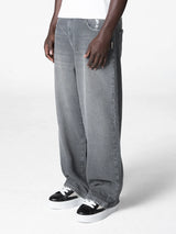 Essential Baggy Denim | Washed Grey
