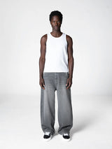 Essential Baggy Denim | Washed Grey