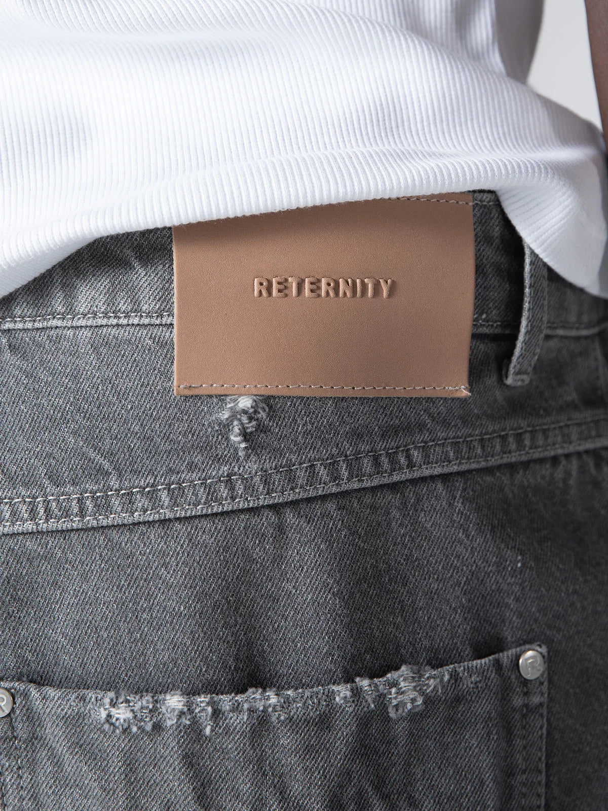 Essential Baggy Denim | Washed Grey