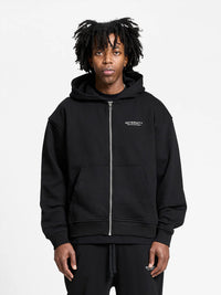 Reternity Creative Zip Hoodie - Black