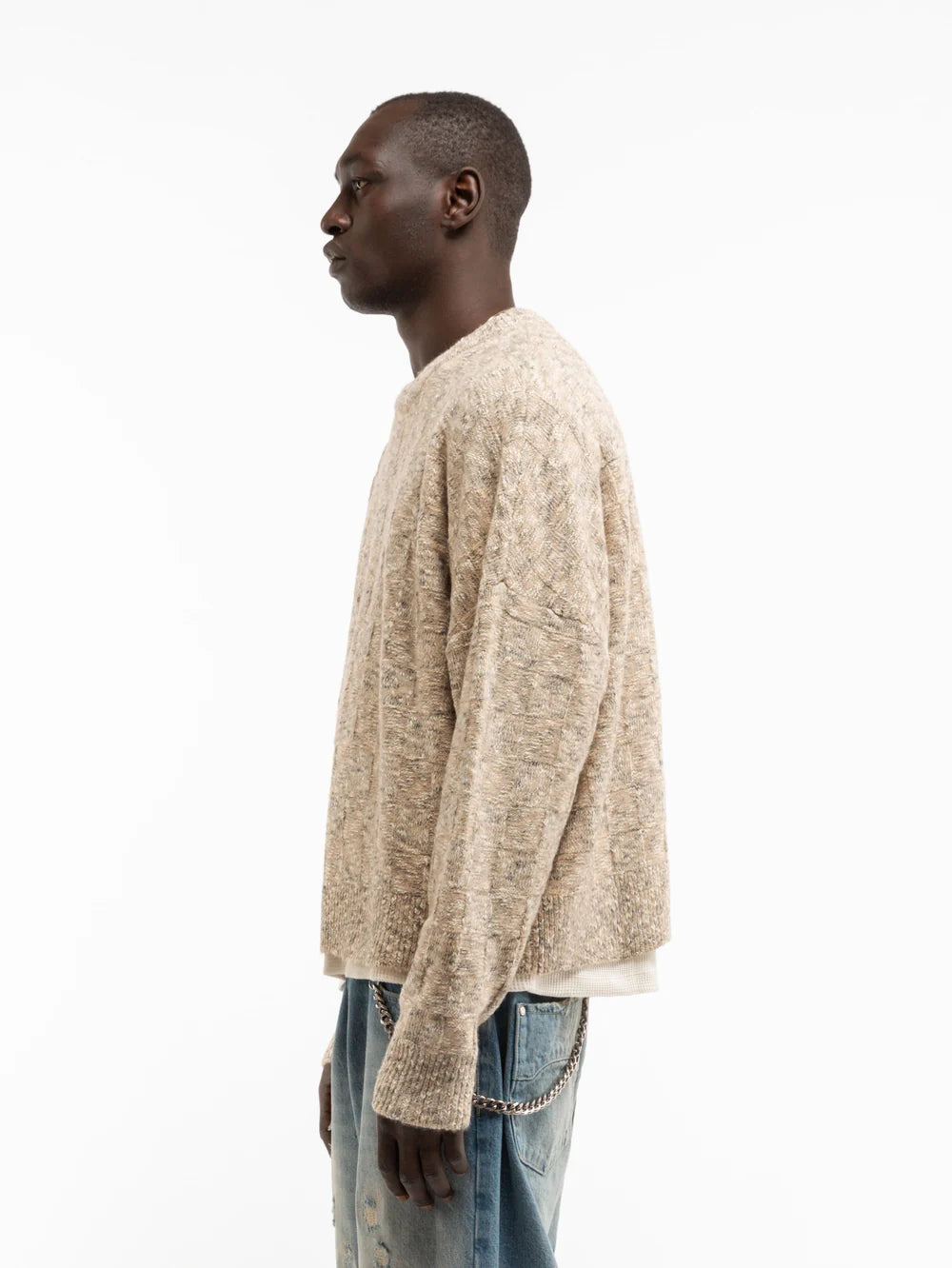 Artisan Knit Sweater | Sand