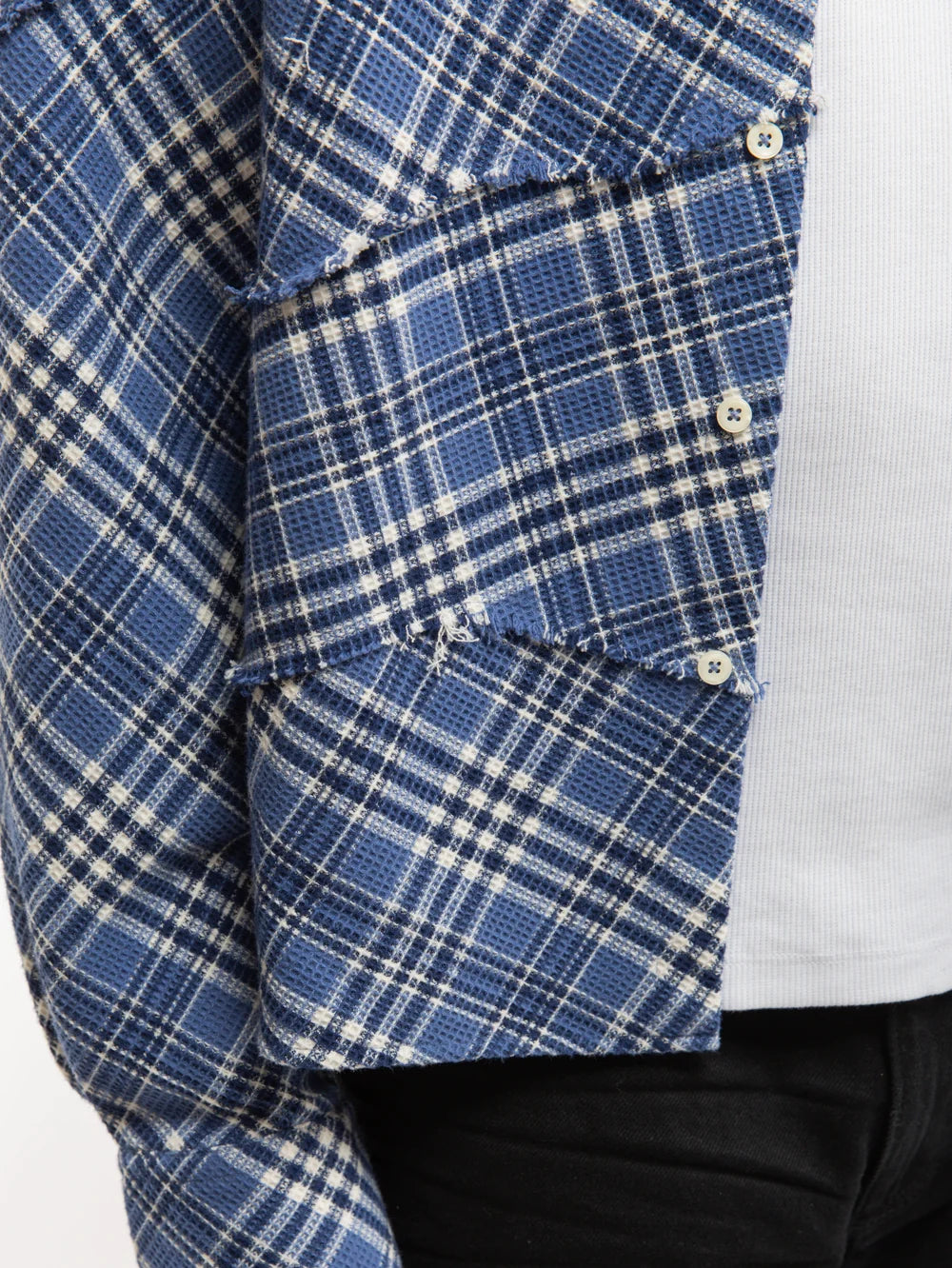 Le Tissè Waffle Shirt | Blue