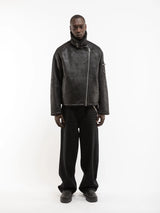 Aèro Sherling Jacket | Black