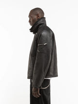 Aèro Sherling Jacket | Black