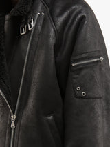 Aèro Sherling Jacket | Black