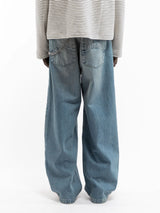 Distressed Baggy Denim | Blue
