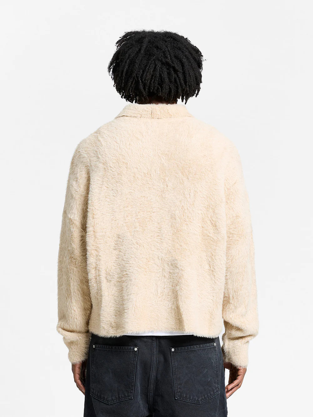 Reternity Clair Furry Polo - Sand