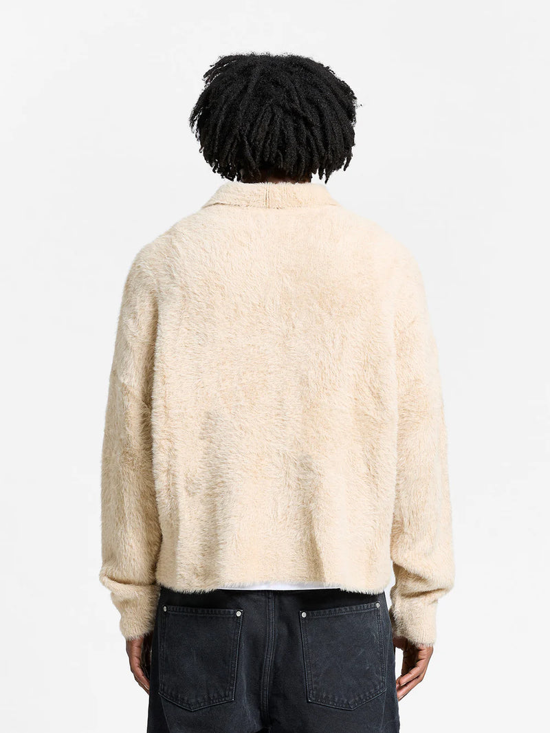 Reternity Clair Furry Polo - Sand