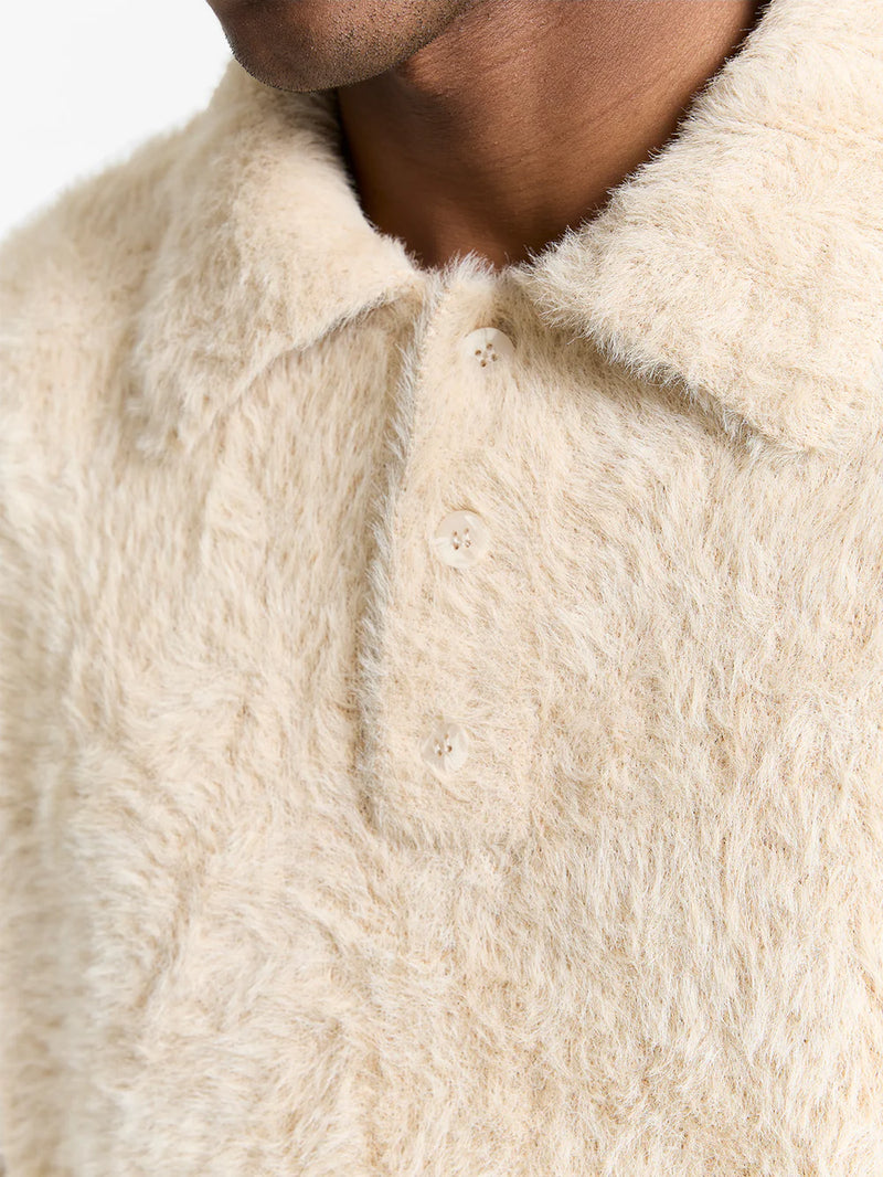 Reternity Clair Furry Polo - Sand