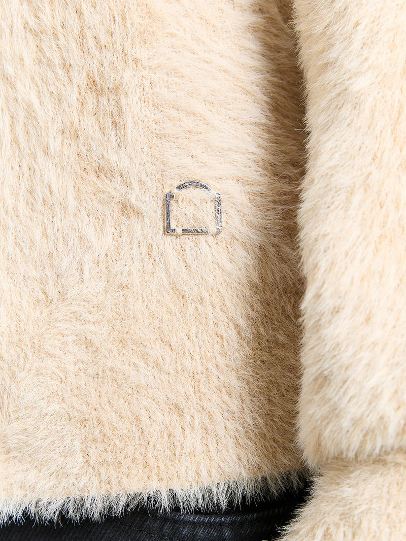 Reternity Clair Furry Polo - Sand