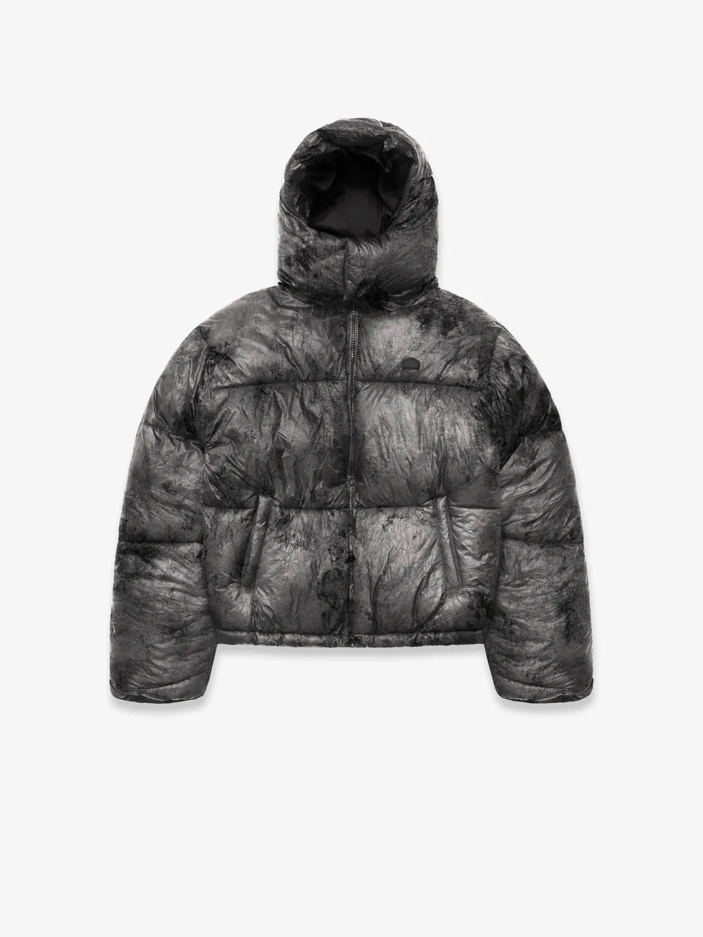 Reternity Wrinkled Puffer Jacket - Deliria Black