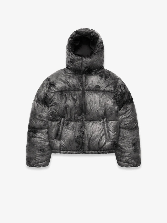 Reternity Wrinkled Puffer Jacket - Deliria Black