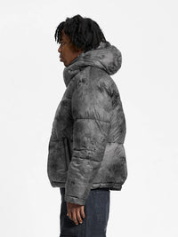Reternity Wrinkled Puffer Jacket - Deliria Black