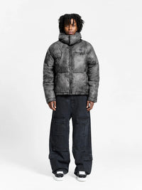 Reternity Wrinkled Puffer Jacket - Deliria Black