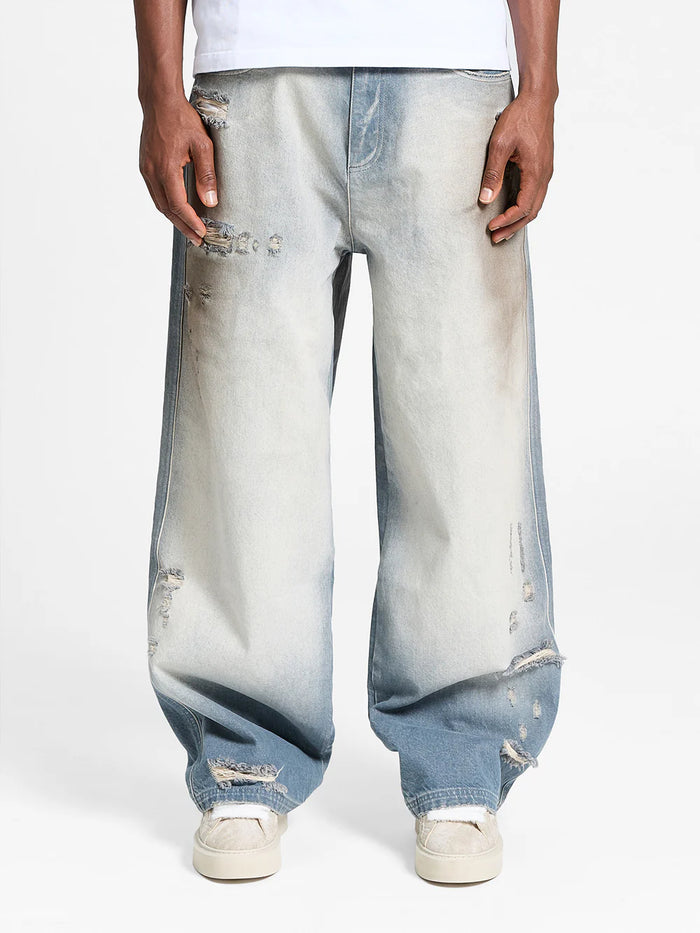 Reternity Coloris Distressed Denim - Blue