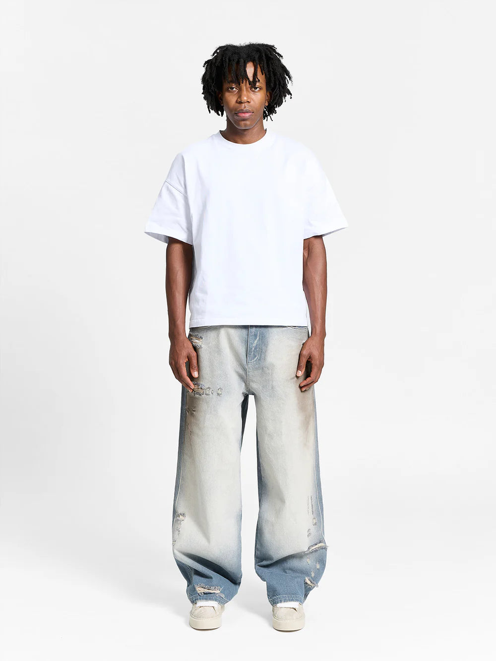 Reternity Coloris Distressed Denim - Blue