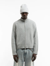 L'atelier Line Knit Zipper | Grey