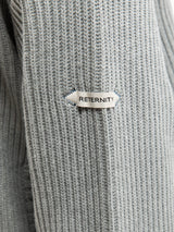 L'atelier Line Knit Zipper | Grey