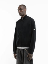 L'atelier Line Knit Zipper | Black