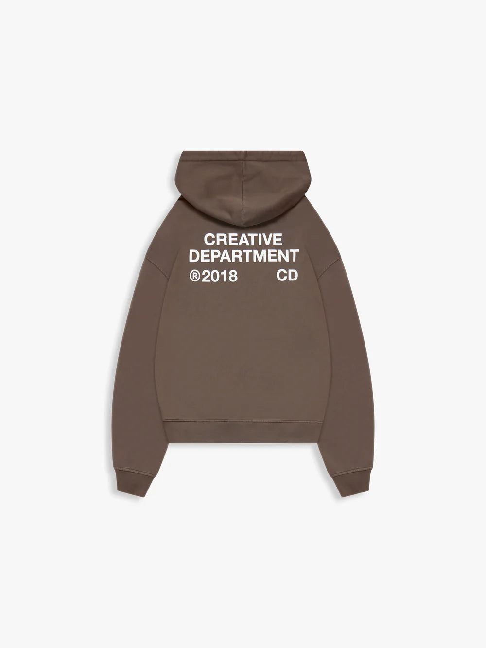 Reternity Creative Zip Hoodie - Brown