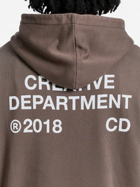 Reternity Creative Zip Hoodie - Brown