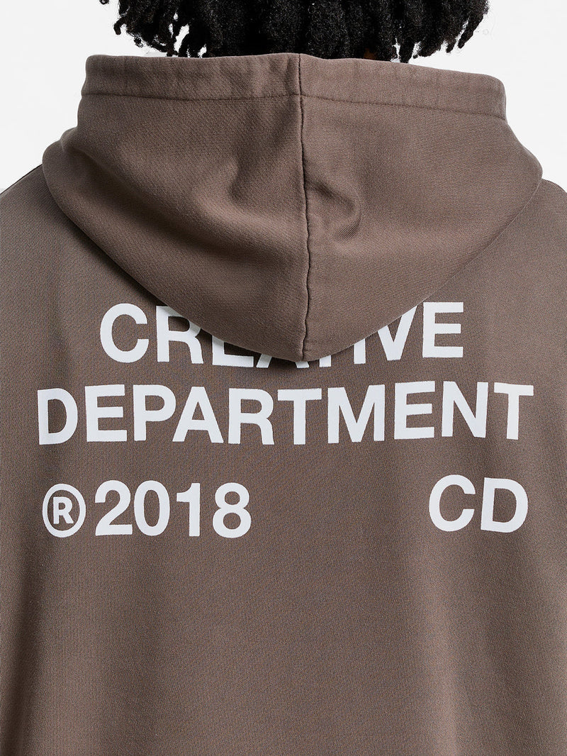 Reternity Creative Zip Hoodie - Brown
