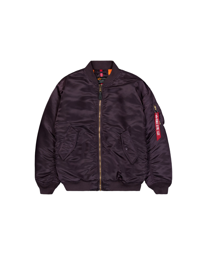 Alpha Industries MA-1 Plum Bomber Jacket