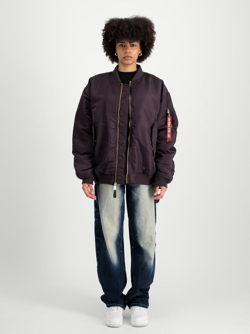 Alpha Industries MA-1 Plum Bomber Jacket