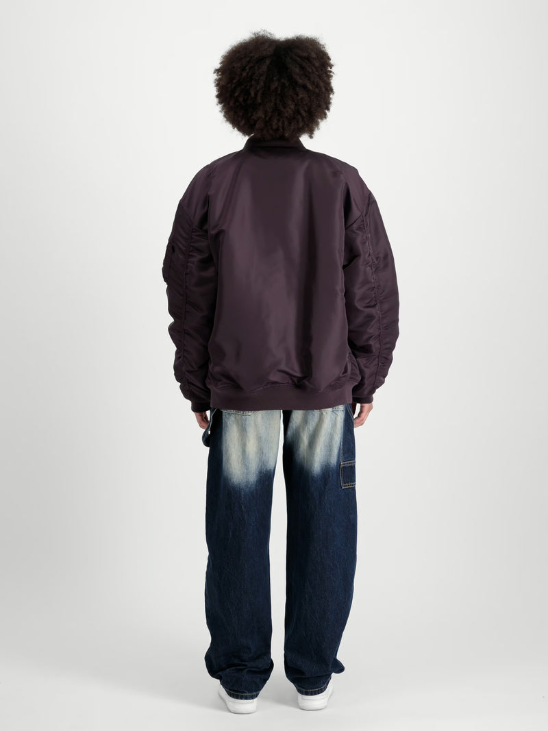 Alpha Industries MA-1 Plum Bomber Jacket