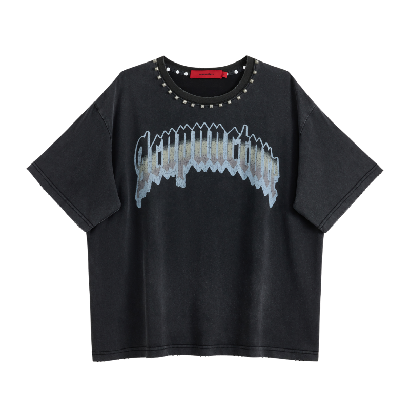 Acupuncture 3D Acu Tshirt Black 