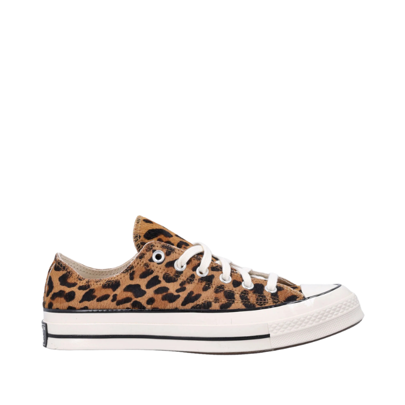 Converse Chuck 70 Low Leopard Print Pony Hair