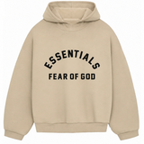 Essentials Fear of God Arch Logo Hoodie Beige