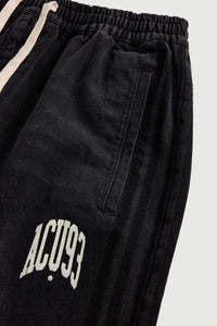Acupuncture Sporty Denim Pant Washed Black