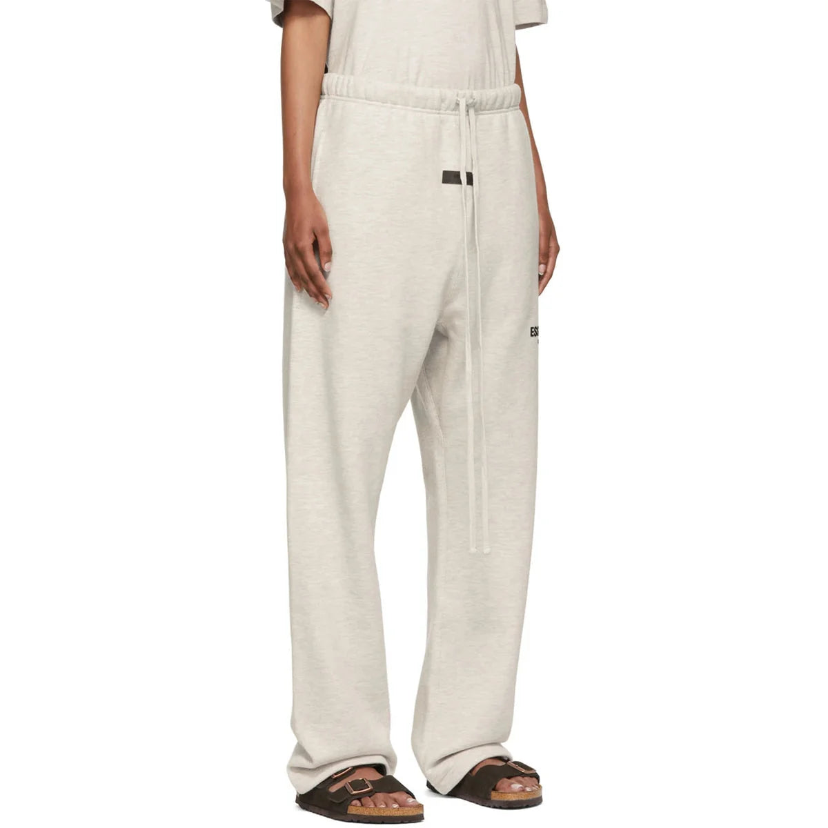 Essentials Fear of God Fleece Sweatpants Light Oatmeal