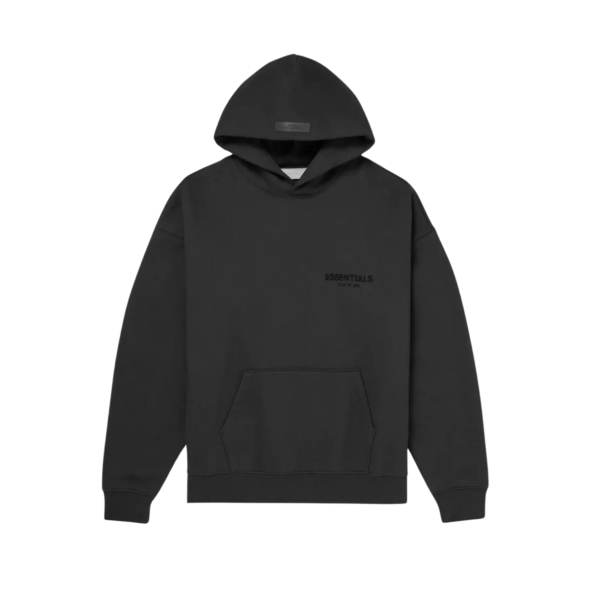Fear of God Essentials Black Stretch Limo Hoodie