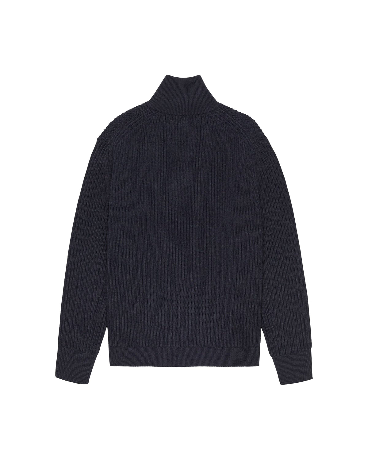 New Amsterdam Knitted Half Zip Navy