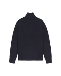 New Amsterdam Knitted Half Zip Navy