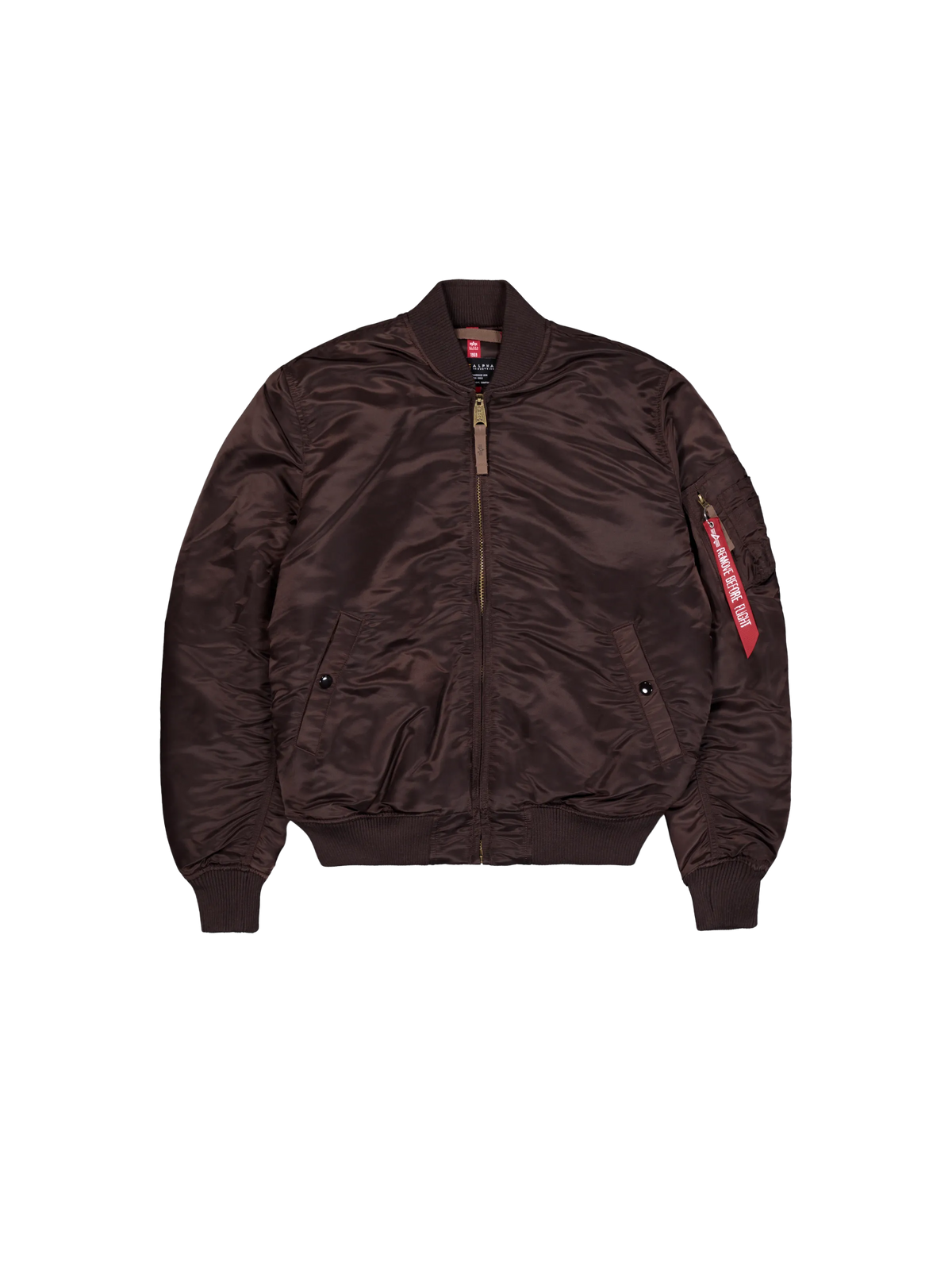 Alpha Industries MA-1 Hunter Brown Bomber Jacket
