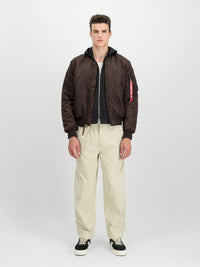 Alpha Industries MA-1 Hunter Brown Bomber Jacket