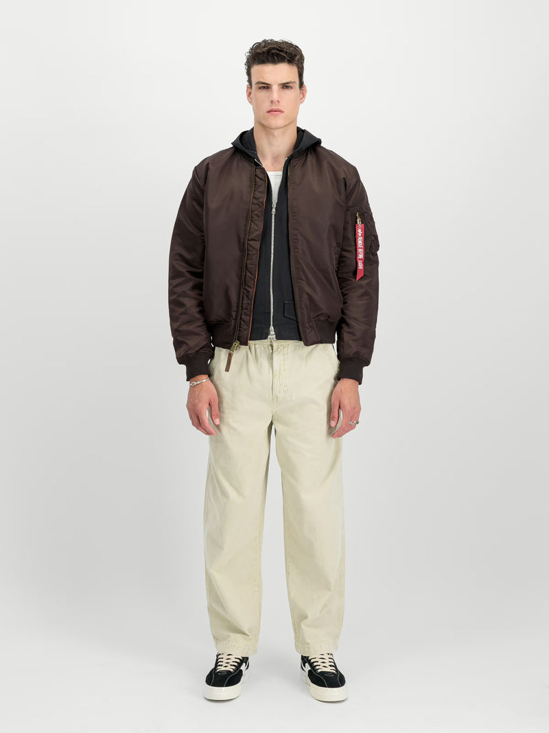 Alpha Industries MA-1 Hunter Brown Bomber Jacket