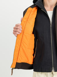 Alpha Industries MA-1 Hunter Brown Bomber Jacket