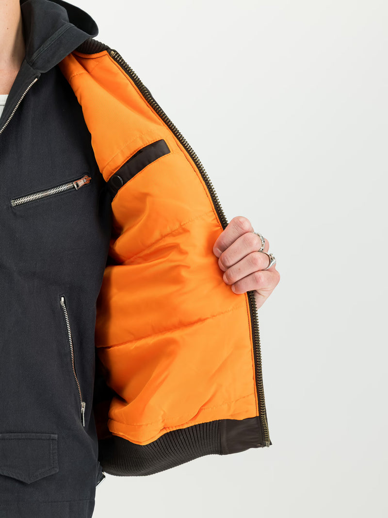 Alpha Industries MA-1 Hunter Brown Bomber Jacket