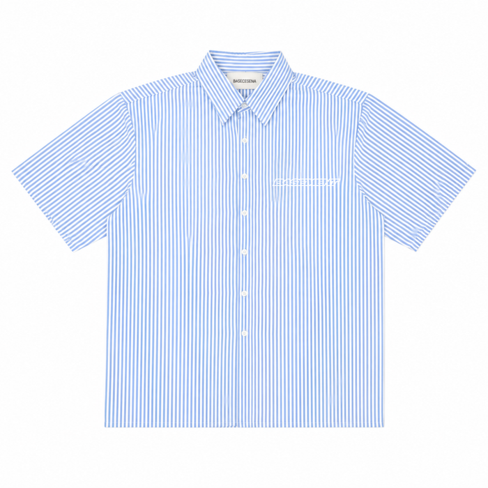 Basement Studios® Hot Girls Club Boxy Shirt Light Blue