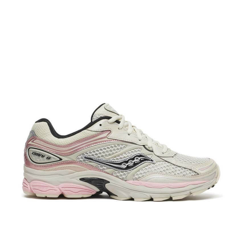 Saucony Pro Grid Omnia 9 - Eggshell Touch Pink