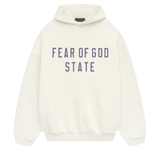 Essentials Fear of God Fleece Hoodie State White