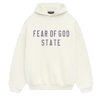 Essentials Fear of God Fleece Hoodie State White