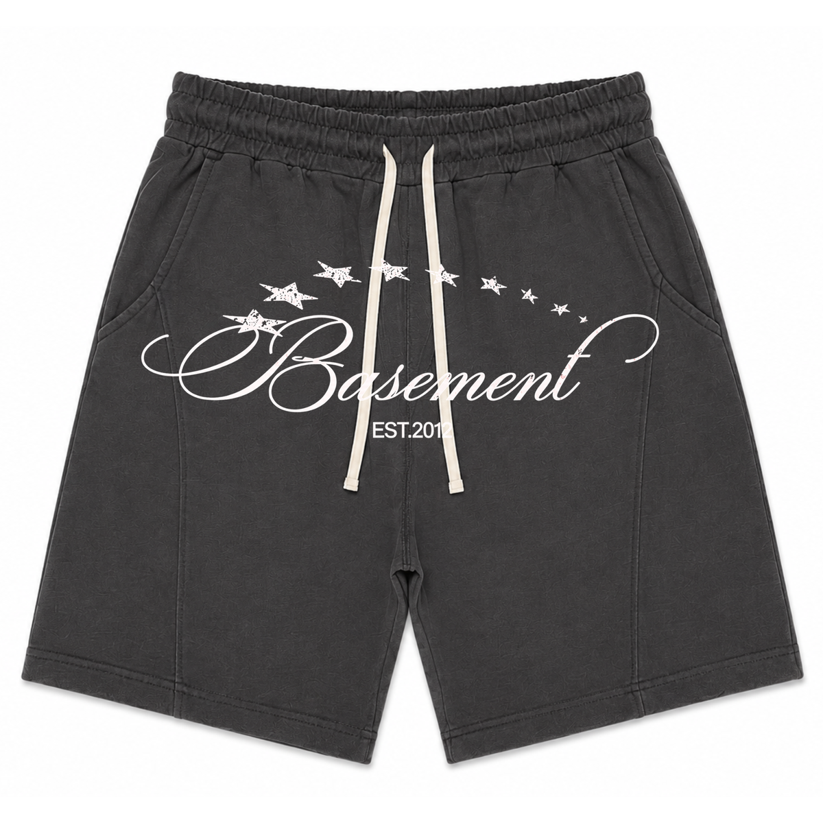 Basement Studios® Fleece Short Washed Black