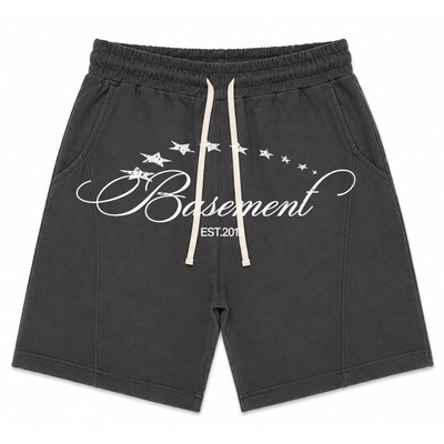 Basement Studios® Fleece Short Washed Black