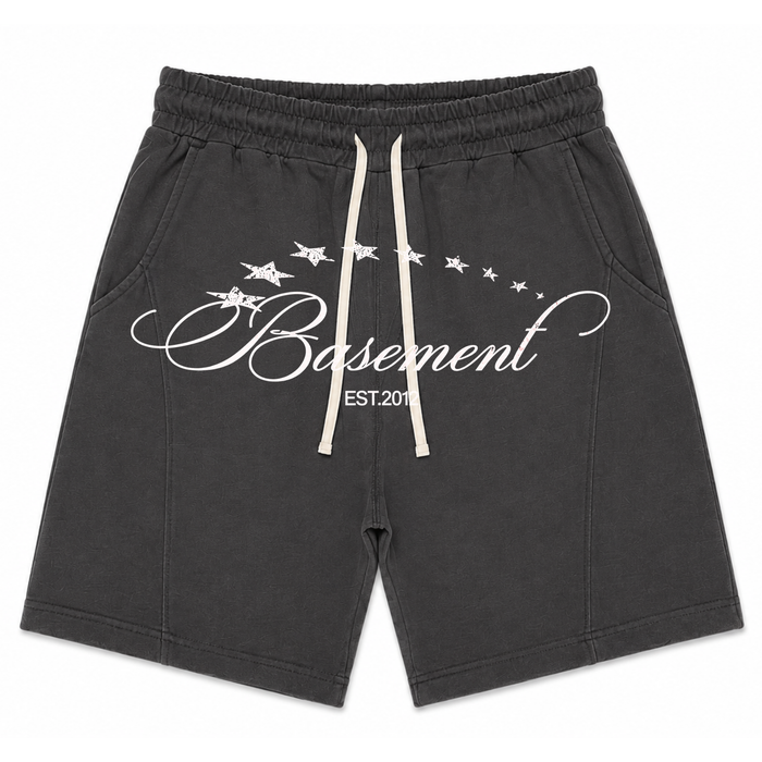Basement Studios® Fleece Short Washed Black